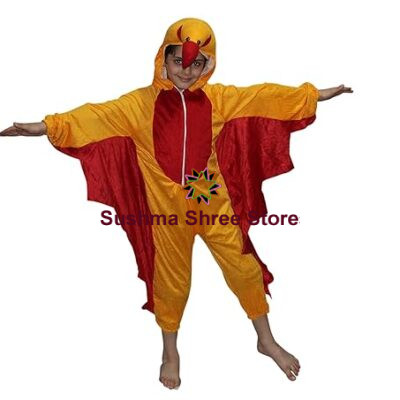 Macaw Bird Fancy Dress for Kids
