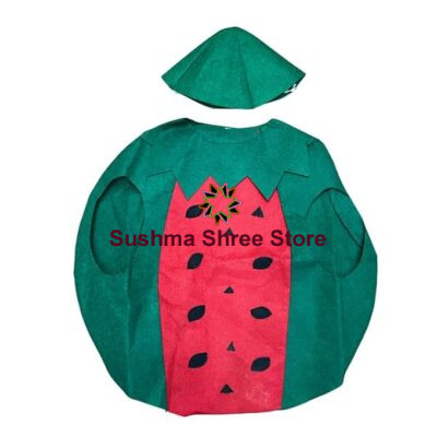 Watermelon Fruits Costume Cutout with Cap