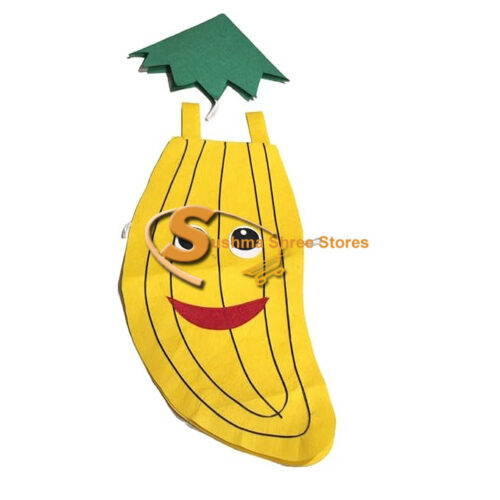 Banana Fruits Costume Cutout with Cap