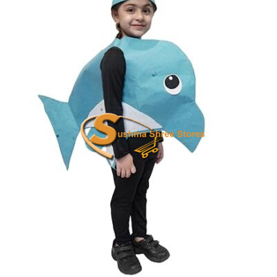 Dolphin Fish Fancy Dress for Kids