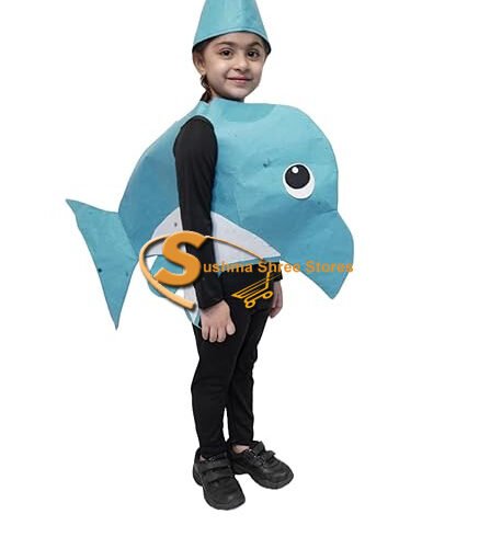 Dolphin Fish Fancy Dress for Kids