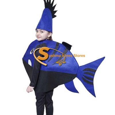Shark Fish Cutout Fancy Dress for Kids