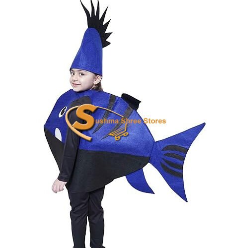Shark Fish Cutout Fancy Dress for Kids