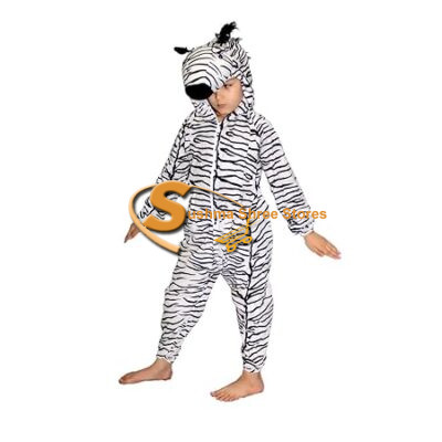 Zebra Fancy Dress Costume For Boys & Girls