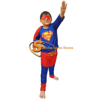 Superman Hero Costume Cosplay for Kids