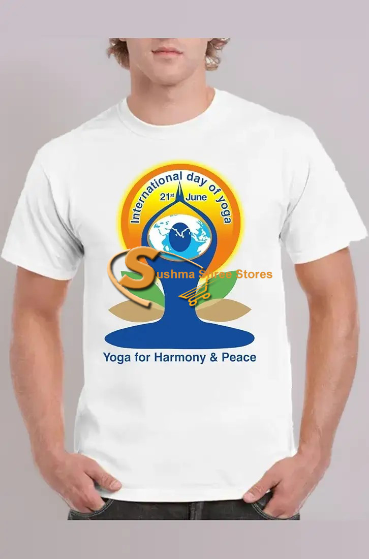 Yoga T-Shirts For International Yoga Day