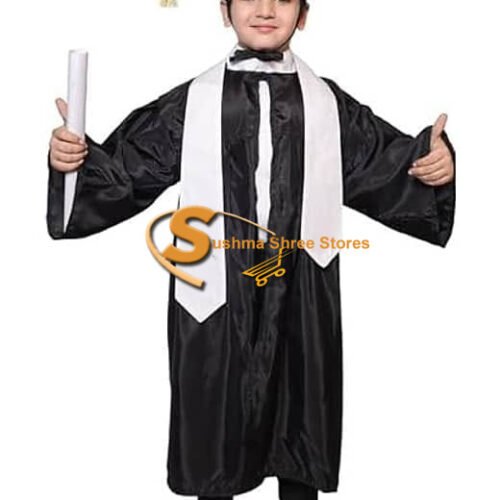Graduation Gown Black Fancy Dress