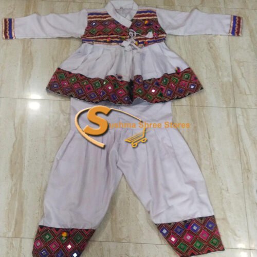 White Gujrat Dress for Boys & Kids