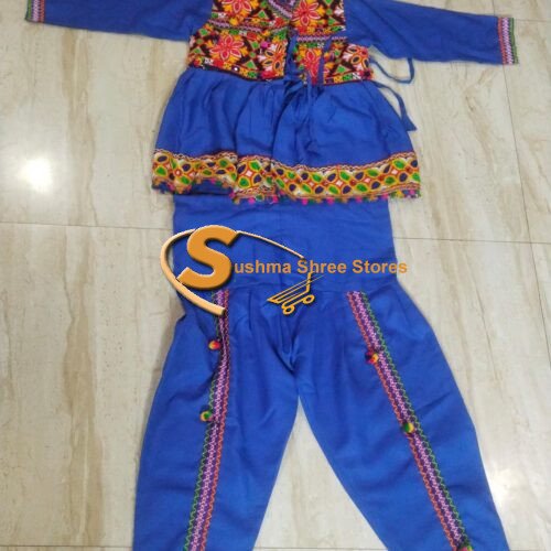 Blue Gujrat Dress for Boys & Kids
