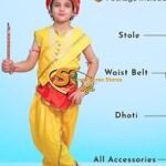 Krishna Costume for Kids | Janmashtami Fancy Dress Outfit
