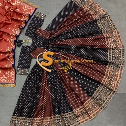 FANCY COTTON LEHENGA CHOLI