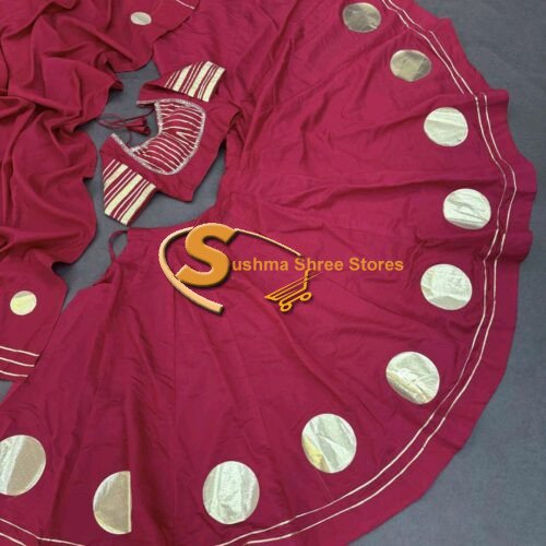 Wine Colour Lehenga