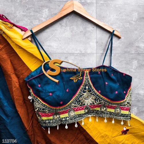 ROMAN SILK Lehenga and Intricately Embroidered Sequance Work Koti