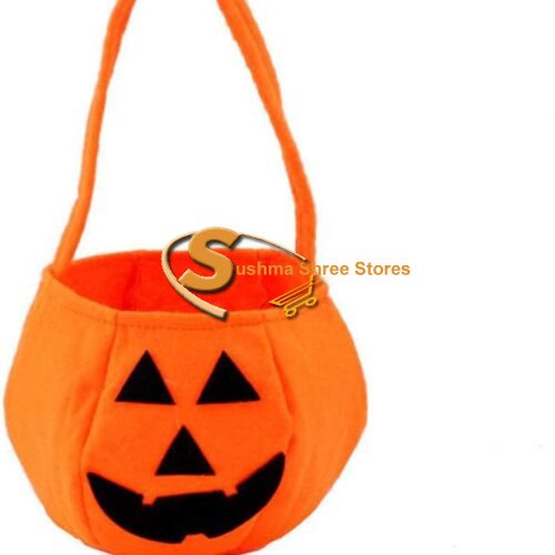 Pumpkin basket fabric fancy dress for kids