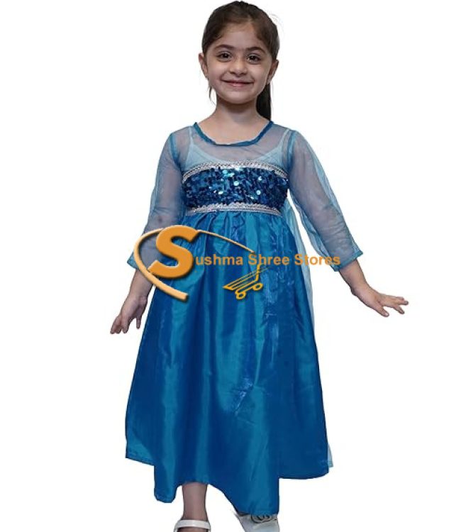 Kids Princess Elsa Costume