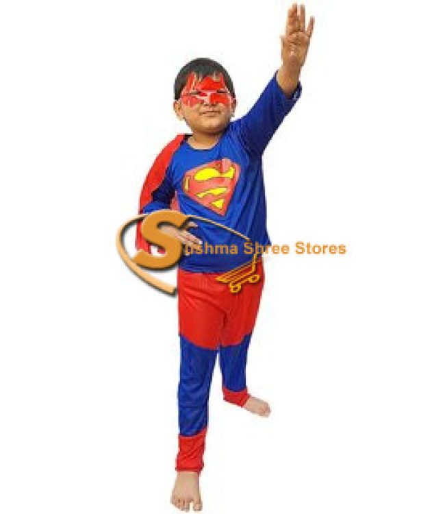 Superman Hero Costume Cosplay for Kids