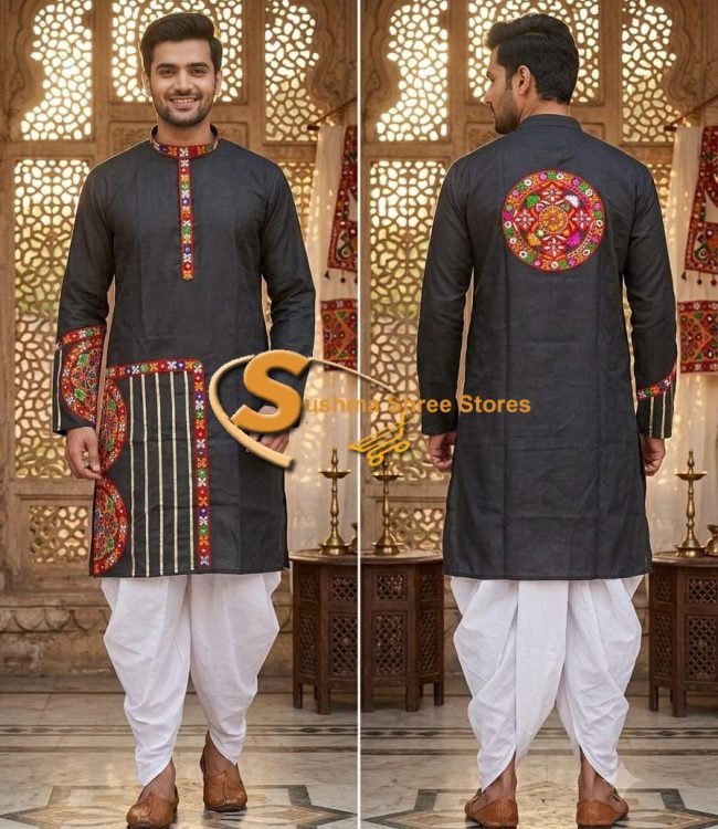 Traditional Super Hit Navratri Kurta with Dhoti
