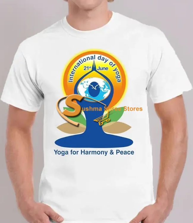 Yoga Day T-Shirts for adult