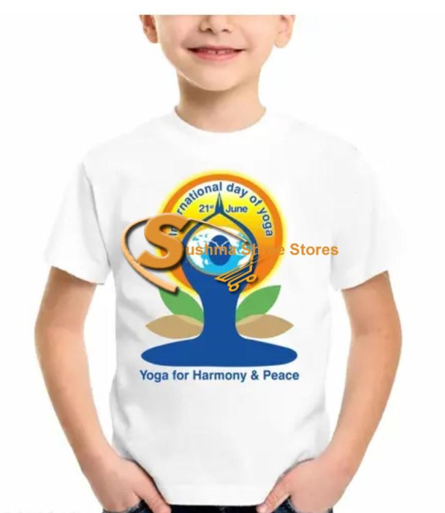 Yoga Day T-Shirts for kid
